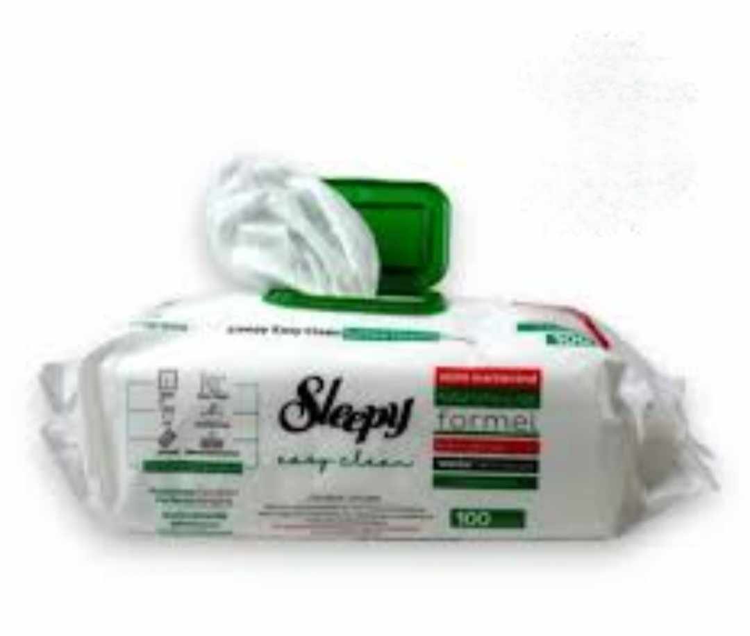 Sleepy DIDELĖS drėgnos servetėlės virtuvės, vonios, baldų valymui - Image 3