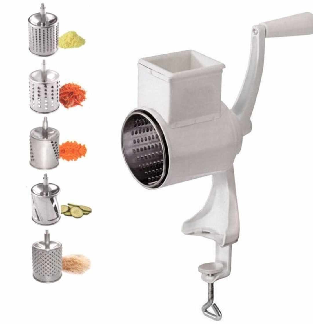 Rankinė daržovių tarką su penkiais antgaliais - Image 2