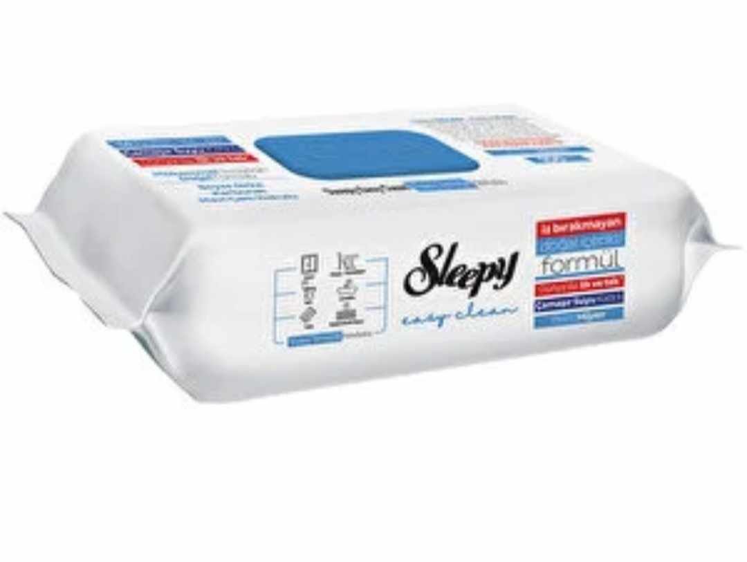 Sleepy DIDELĖS drėgnos servetėlės virtuvės, vonios, baldų valymui - Image 4