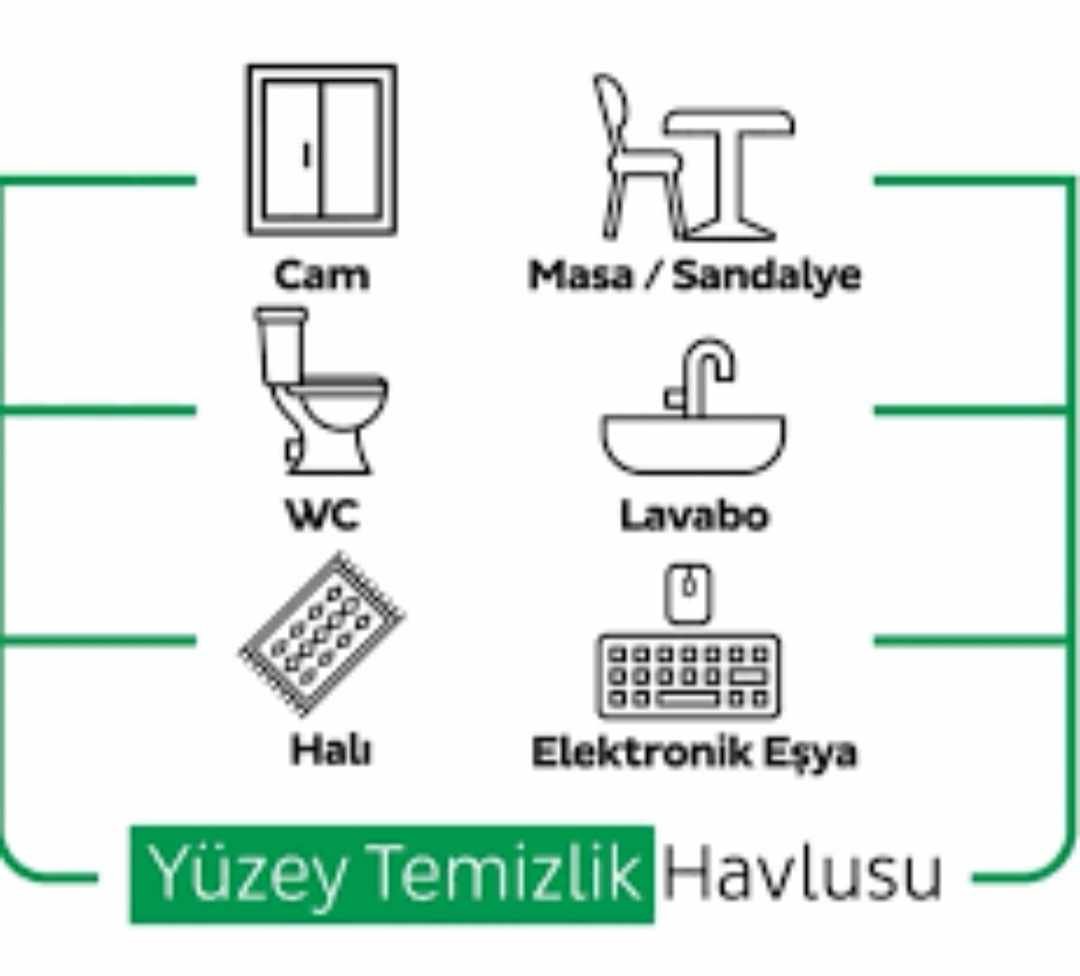 Sleepy DIDELĖS drėgnos servetėlės virtuvės, vonios, baldų valymui - Image 2