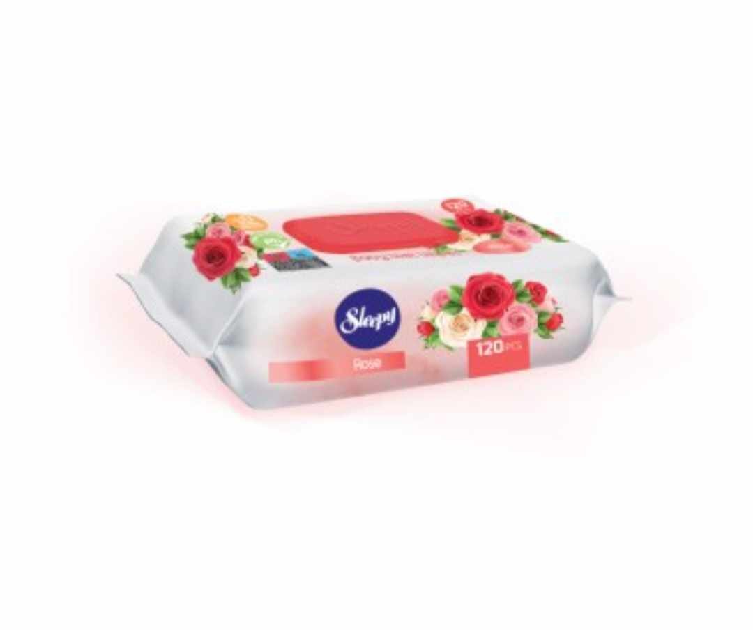 Drėgnos servetėlės Sleepy,120 vnt - Image 5