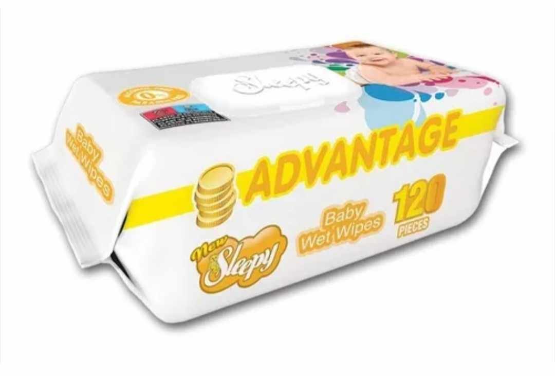 Drėgnos servetėlės Sleepy,120 vnt - Image 6