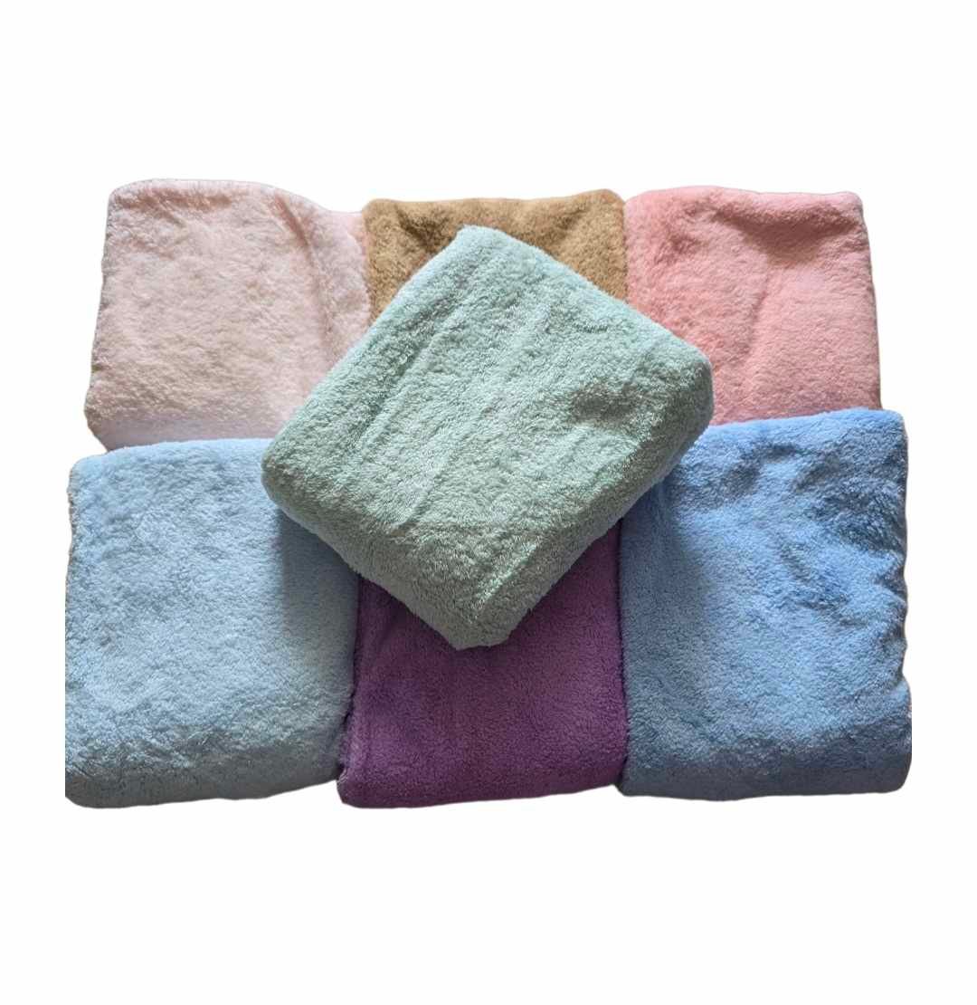 Mikruopluošto rankšluostis plaukams - turbanas, 1 vnt - Image 3