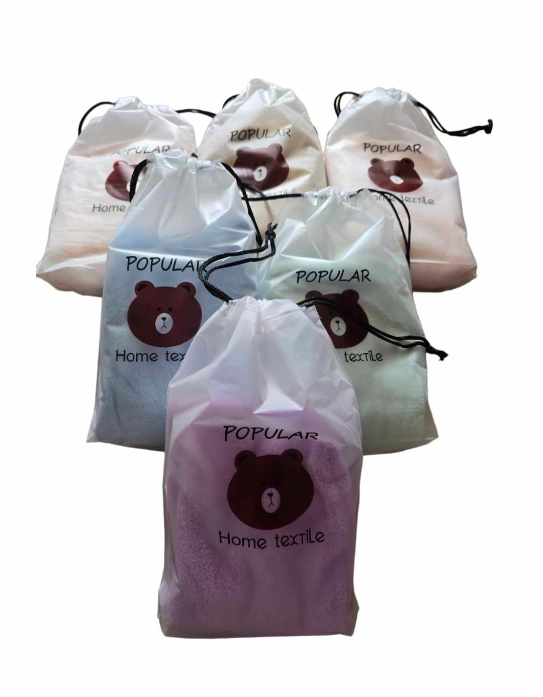 Mikruopluošto rankšluostis plaukams - turbanas, 1 vnt - Image 2