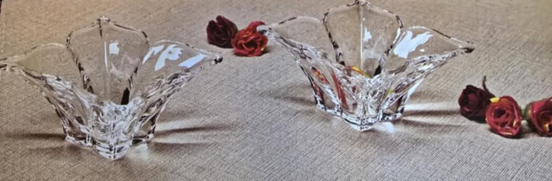 Stikliniai dubenėliai - lelija, 6 vnt - Image 3