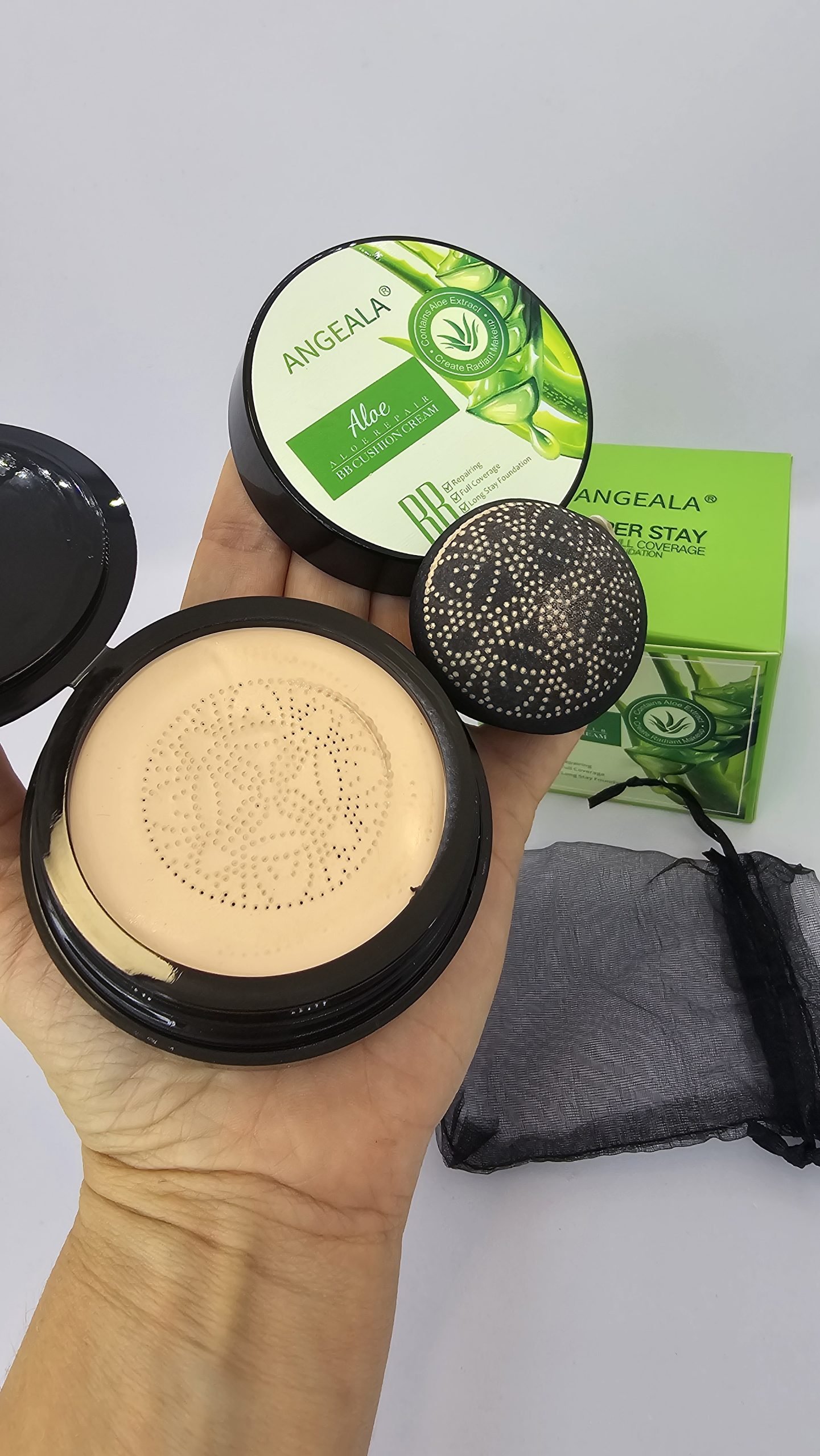 ANGEALA BB Aloe Vera pudra, 15g - Image 2