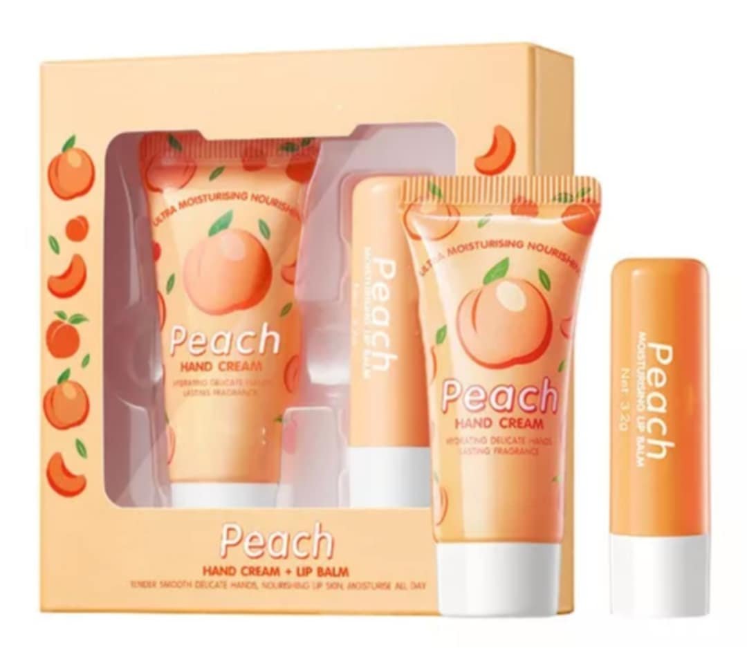 SADOER dovanų rinkinys rankų kremas + lupų balzamas - Image 4