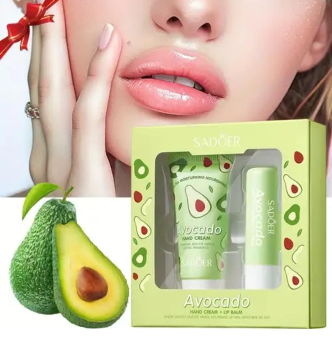SADOER dovanų rinkinys rankų kremas + lupų balzamas - Image 7